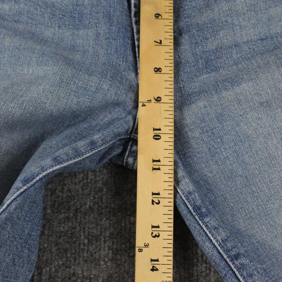 Mother Jeans Womens 30 The Rascal Skimp Straight Punk Charming Blue Light Wash - Picture 12 of 16